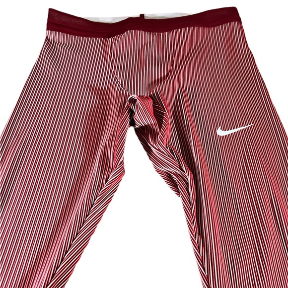 Nike Pro Elite Racing Tights Pants Red AO8491-000 Made In USA Track Mens XXL NEW